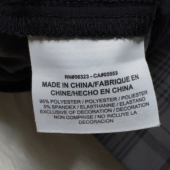 Nike Golf Tech Plaid Men's Dri-Fit Shorts - Picture 4 of 4